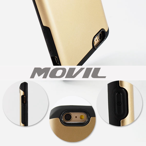 NP-2141 Combinación tpu   pc funda para Apple iPhone 6 plus-9